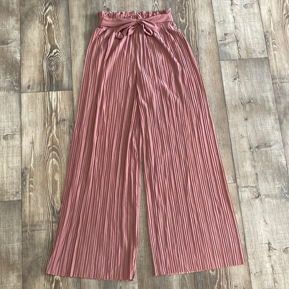 The Modern Pants - The Modern Mauve Dusty Rose Wide Leg Pull-on Pants